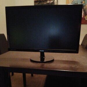 23" Black Asus LCD Monitor 1920 x 1080 75 Hz - Model VS239H-P